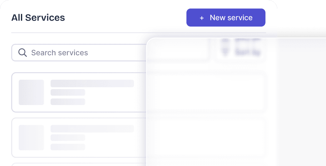 Define services & availability