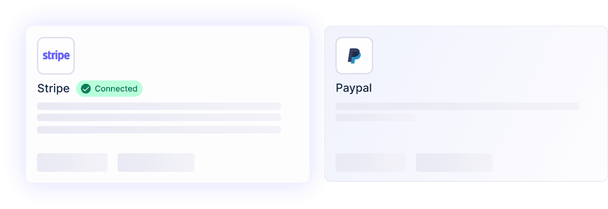 Connect your payment gateway