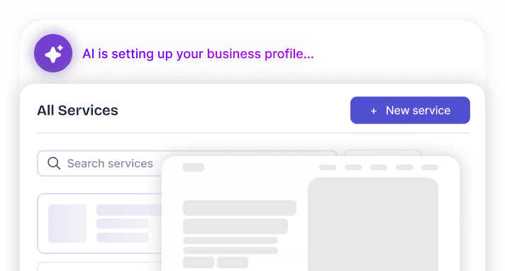 Automated business setup